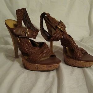 Brown heels